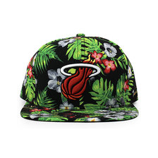 NEW ERA MIAMI HEAT 9FIFTY BLOOM SNAPBACK CAP FLORAL NE25620画像