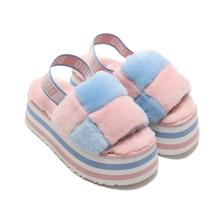 UGG Disco Checker Slide PRIDE STRIPES 1113490-PSTR画像
