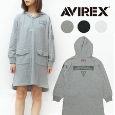 AVIREX フード パーカー ワンピース 6203190画像