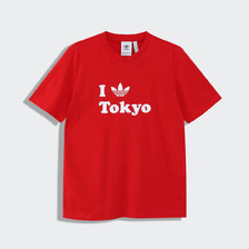 adidas MFT TEE I TREFOIL SCARLET GU0920画像