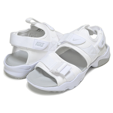 NIKE WMNS CANYON SANDAL white/grey fog CV5515-101画像