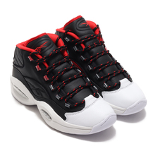 Reebok IVERSON &times; HARDEN QUESTION MID &ldquo;OG MEETS OG&rdquo; BLACK/FOOTWEAR WHITE/SCARLET FZ1365画像