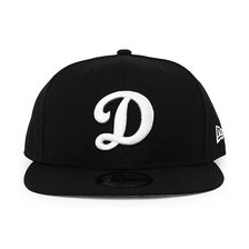 NEW ERA LOS ANGELES DODGERS 9FIFTY SNAPBACK CAP BLACKOUT NR11591044画像