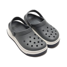 crocs crocband full force clog Slate Grey/White 206122-07I画像