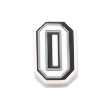 crocs Jibbitz B&W Number 0 10006958画像