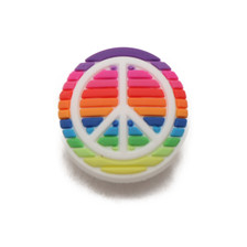 crocs Rainbow Peace Sign 10007075画像