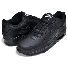 NIKE AIR MAX 90 LTR(GS) black-black-black-white CD6864-001画像