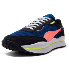PUMA STYLE RIDER NEO ARCHIVE DIGI-BLUE-PUMA BLACK 373381-02画像
