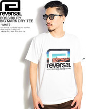 reversal POSSIBILITY BIG MARK DRY TEE -WHITE- RV20AW003画像