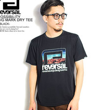 reversal POSSIBILITY BIG MARK DRY TEE -BLACK- RV20AW003画像