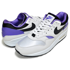 NIKE AIR MAX 1 DNA CH.1 white/black-purple punch AR3863-101画像