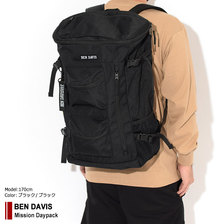 BEN DAVIS Mission Daypack WHITE LABEL BDW-8049画像