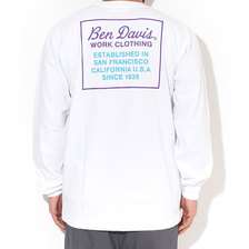 BEN DAVIS Script L/S Tee C-0780041画像