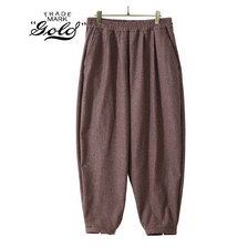 GOLD WOOL SOLID PIEROT PANTS GL41934画像
