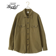 GOLD HEAVY BACKSATIN UTILITY JACKET GL14668画像