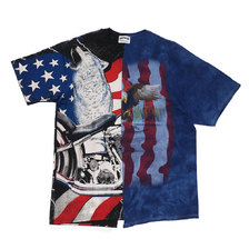 AWESOME BOY &times; Ichiryu made Original Remake Tee BLACK NAVY画像