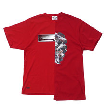 AWESOME BOY &times; Ichiryu made Original Remake Tee RED画像