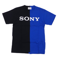 AWESOME BOY &times; Ichiryu made Original Remake Tee BLACK BLUE画像