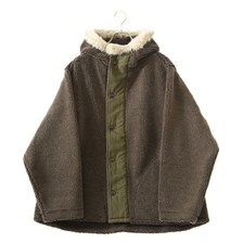 orslow FUR HOODED FLEECE JACKET (UNISEX) 03-6037-53画像