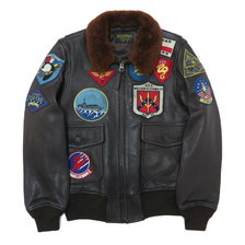 AVIREX G-1 TOP GUN ゴート レザー フライトジャケット 6101063画像