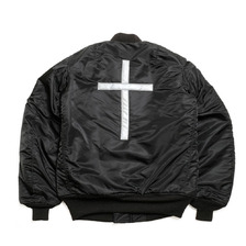 Buzz Rickson's WILLIAM GIBSON COLLECTION BLACK MA-1 1st(REGULAR) REFLECTOR BR14764画像