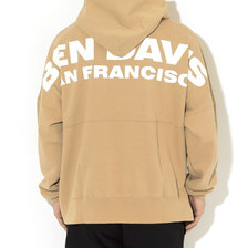 BEN DAVIS Letters Wide Pullover Hoodie I-0780048画像
