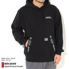 BEN DAVIS Sealed Pullover Hoodie I-0780047画像