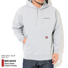 BEN DAVIS Heavy Sweat Pullover Hoodie I-0780046画像