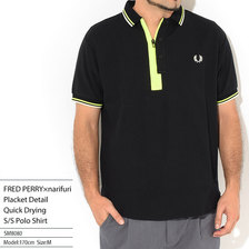FRED PERRY &times; narifuri Placket Detail Quick Drying S/S Polo Shirt SM8080画像
