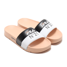 N&deg;21 x FILA Drifter BLACK/WHITE/FLAME SCARLET F0544-0020画像