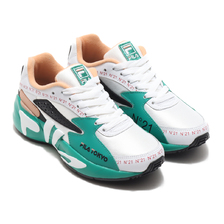 N&deg;21 x FILA Mind Blower WHITE/GREEN/BLACK F0543-0116画像