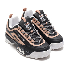 N&deg;21 &times; FILA Disruptor2 BLACK/FLAME SCARLET/WHITE F0542-0020画像