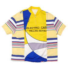 AWESOME BOY &times; Ichiryu made Original Remake Cycling Rayon Shirt YELLOW画像