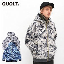 quolt DYED-FLEECE ZIP-PARKA 901T-1455画像