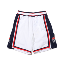 Mitchell & Ness NBA AUTHENTIC SHORTS WHITE USA 92 WHITE ASHRAC19100-USA画像