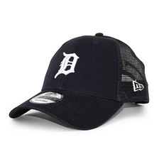 NEW ERA DETROIT TIGERS 9FORTY TRUCKER MESH CAP NAVY NR11591206画像
