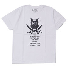 NEIGHBORHOOD &times; MEDICOM TOY 20SS MDCM EX/C-TEE.SS WHITE 201PCMXN-ST01S画像