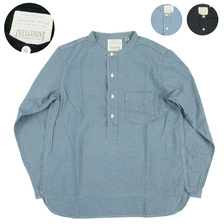 FULLCOUNT ROUND COLLAR PULLOVER CHAMBRAY SHIRTS 4900画像