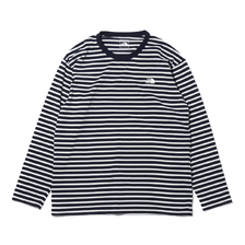 THE NORTH FACE L/S MULTI BORDER TEE COSMIC BLUE NT82031画像