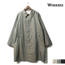 Workers Bal Collar Coat, Cotton Gabardine画像