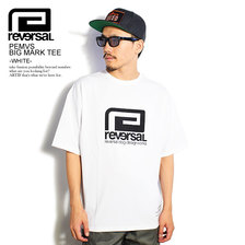 reversal PEMVS BIG MARK TEE -WHITE- RV20AW001画像