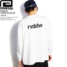 reversal PEMVS LONG SLEEVE -WHITE- RV20AW101画像
