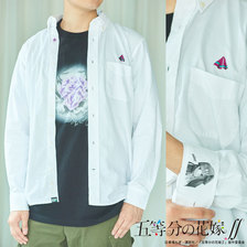 HTML ZERO3 &times; 五等分の花嫁 Sister Rose Oxford L/S Shirt SHT137画像