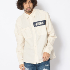 AVIREX TYPE BLUE BAY CREW CHAMBRAY SHIRT 6105146画像
