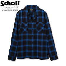 Schott OMBRE CHECK SHIRT 3105063画像