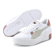 PUMA CALI WEDGE MIX WNS WHITE/FOXGLOBE 373906-02画像