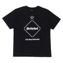 F.C.R.B. EMBLEM TEE BLACK画像