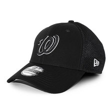 NEW ERA WASHINGTON NATIONALS 39THIRTY FLEX FIT CAP BLACK NR11591277画像