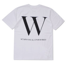WTAPS 20SS W TEE WHITE 201PCDT-ST16S画像