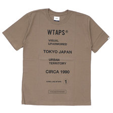 WTAPS 20SS CIRCA TEE BEIGE 201PCDT-ST06S画像